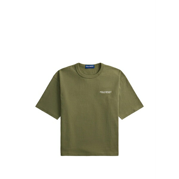 ラルフローレン メンズ Tシャツ トップス Polo sport logo-print t-shirt Green｜asty