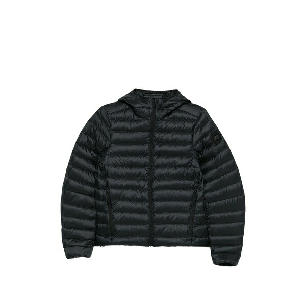 カナダグース レディース ジャケット＆ブルゾン アウター Aethera hooded quilted jacket Black｜asty