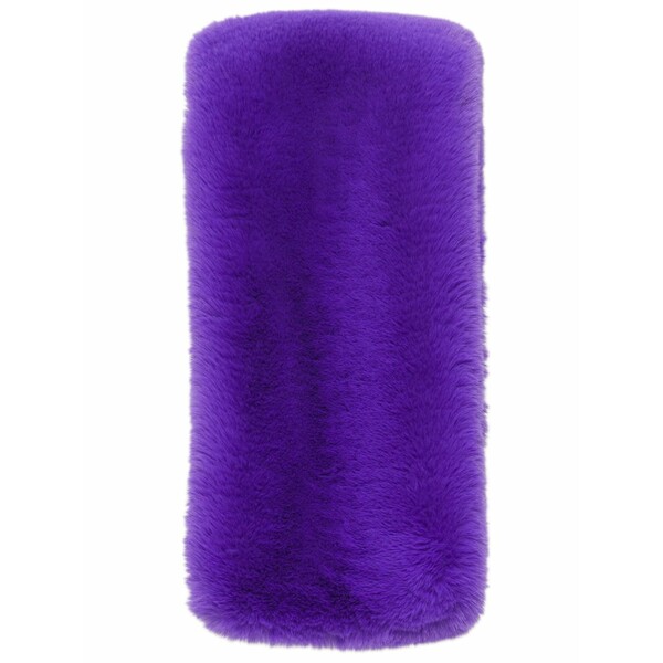 アクネ ストゥディオズ メンズ マフラー・ストール・スカーフ アクセサリー Faux-fur scarf Purple|asty