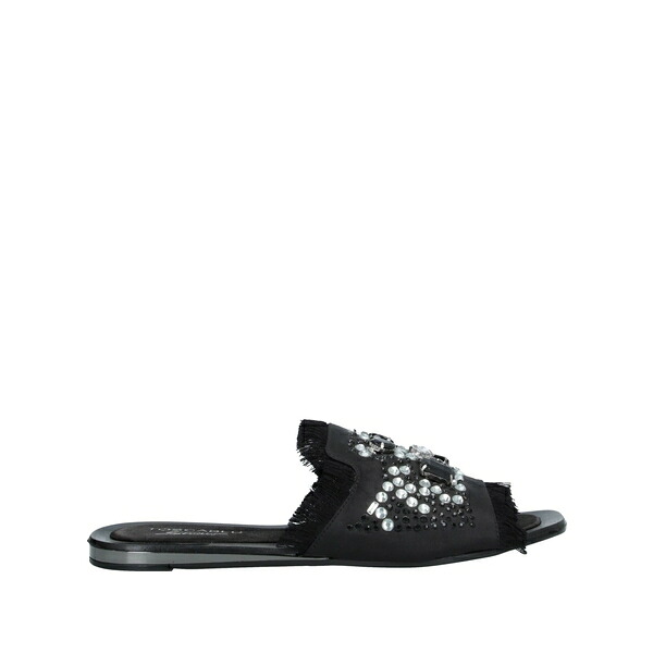 【貨物輸送無料】 トスカブルー? レディース サンダル シューズ Sandals Black