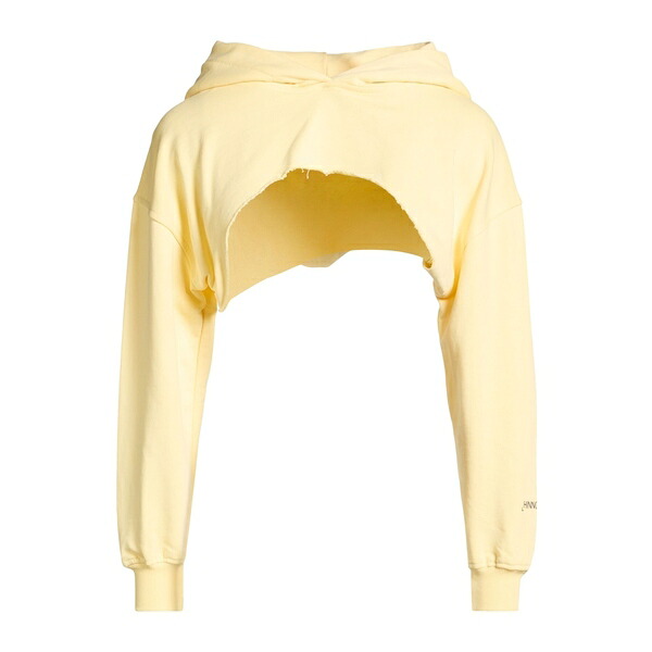 【送料無料】 ヒノミネイト レディース パーカー・スウェットシャツ アウター Sweatshirts Yellow