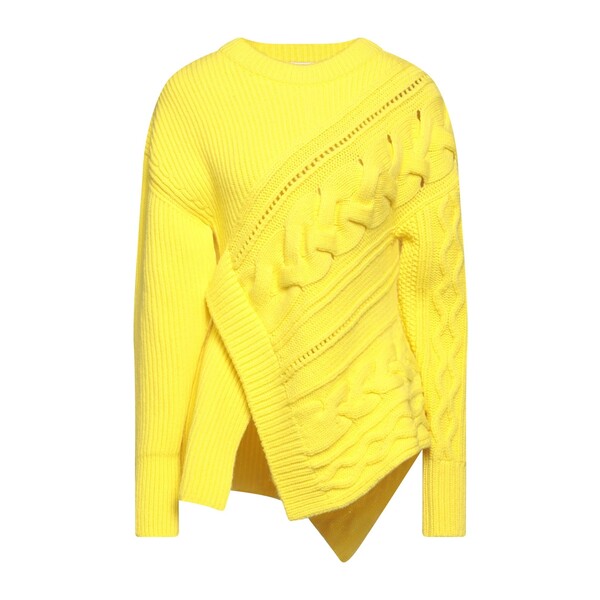 【送料無料】 マックイーン レディース ニット&セーター アウター Sweaters Yellow｜asty