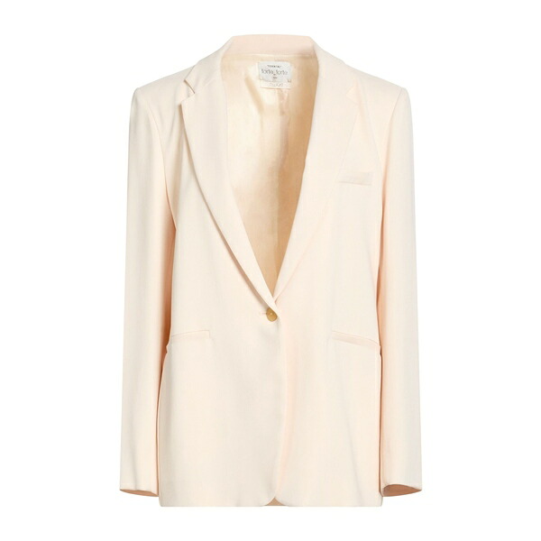 【送料無料】 フォルテ フォルテ レディース ジャケット＆ブルゾン アウター Blazers Beige