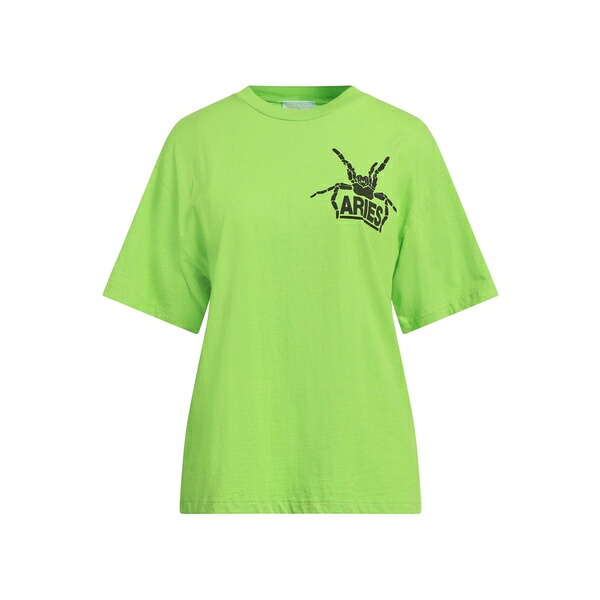 【送料無料】 アリーズ レディース Tシャツ トップス T-shirts Green
