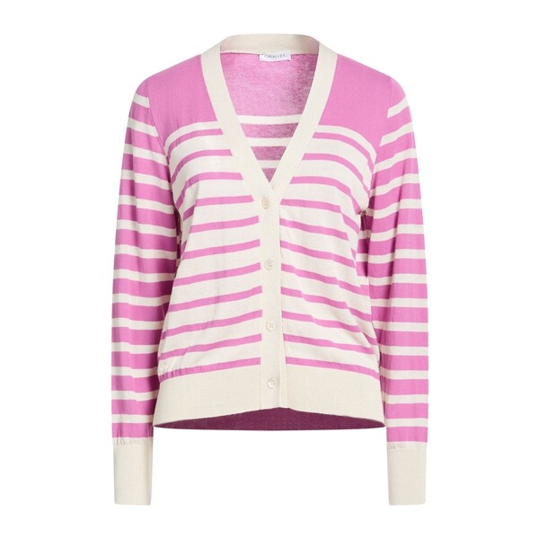 【貨物輸送無料】 カラトゥーラ レディース ジレー アウター Cardigans Pink