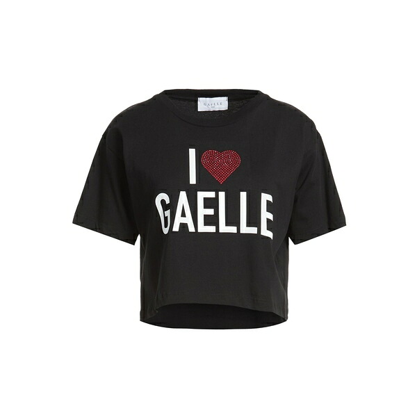 【送料無料】 ガレパリ レディース Tシャツ トップス T-shirts Black