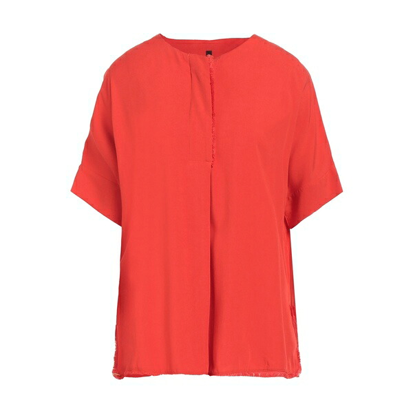 【貨物輸送無料】 マニラグレース レディース プルオーバー トップス Tops Red