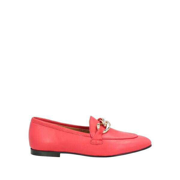【送料無料】 ジオプラス レディース スリッポン・ローファー シューズ Loafers Red