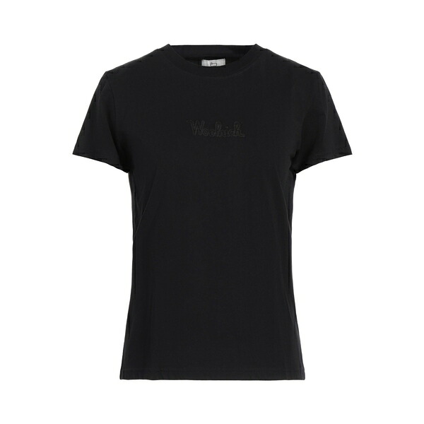 【送料無料】 ウール リッチ レディース Tシャツ トップス T-shirts Black