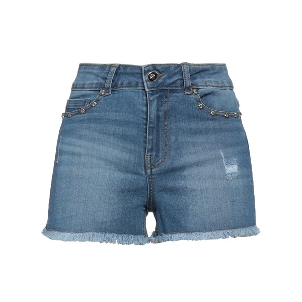 【送料無料】 ジョン リッチモンド レディース デニムパンツ ボトムス Denim shorts Blue