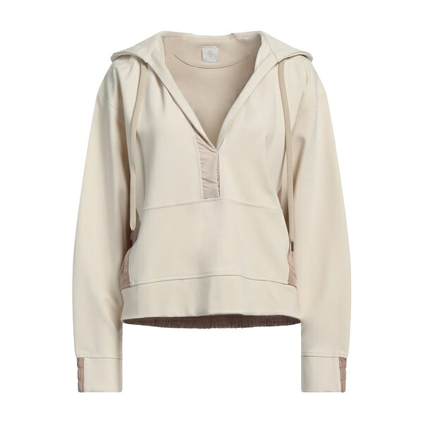 【送料無料】 イレブンティ レディース パーカー・スウェットシャツ アウター Sweatshirts Beige