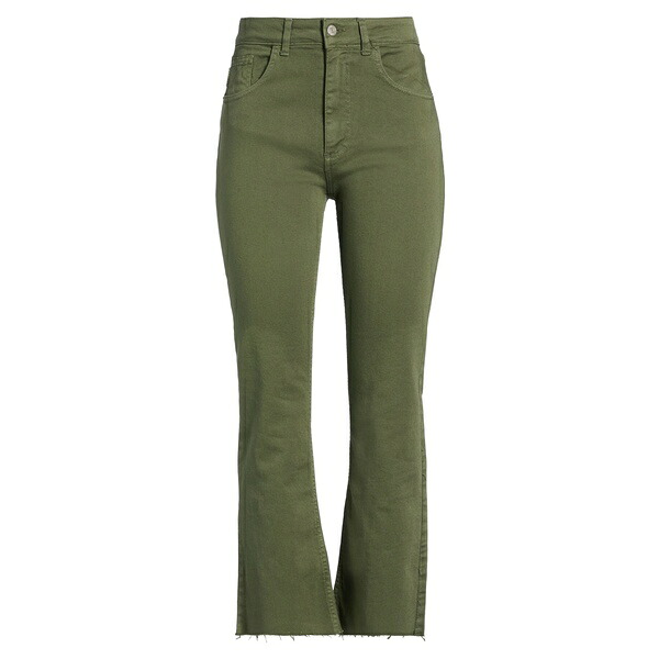 【貨物輸送無料】 こしき一 レディース ジーンズズボン下 ボトムス Jeans Green