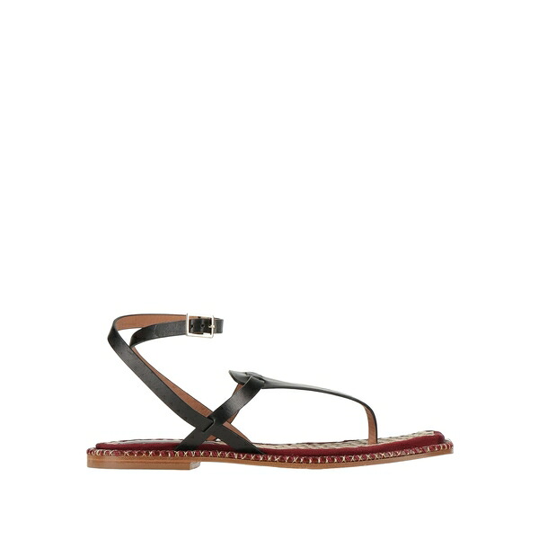 【送料無料】 パオラ・ダルカーノ レディース サンダル シューズ Thong sandals Black