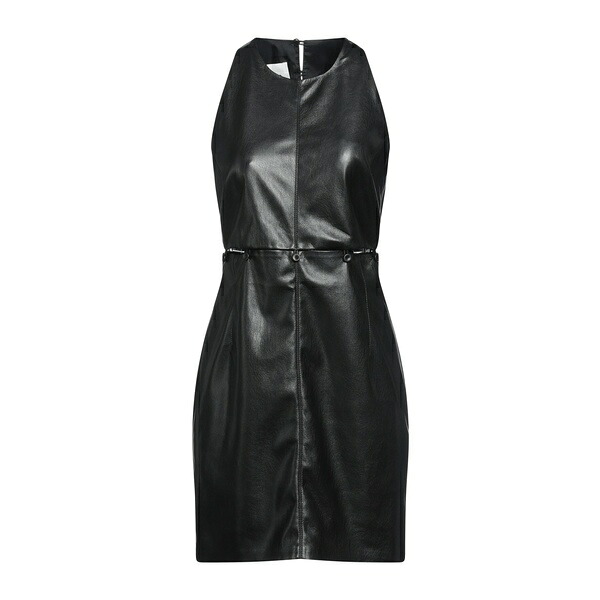 【送料無料】 ナヌーシュカ レディース ワンピース トップス Mini dresses Black