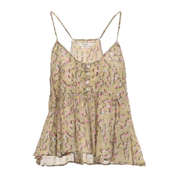 【送料無料】 イザベル マラン レディース Tシャツ トップス Tops Green