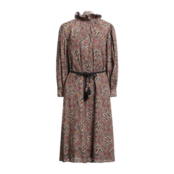 【送料無料】 アンティックバティック レディース ワンピース トップス Midi dresses Red｜asty
