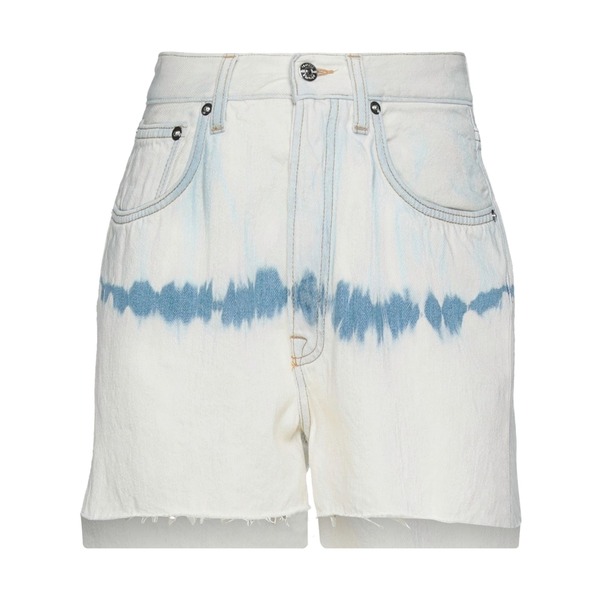 【送料無料】 プラス・ピープル レディース デニムパンツ ボトムス Denim shorts Blue
