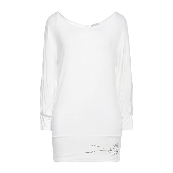 【送料無料】 エル.エー. ブルー ローズ レディース Tシャツ トップス Tops White