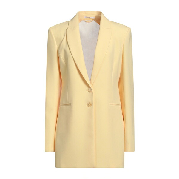 【送料無料】 パトリツィア ペペ レディース ジャケット＆ブルゾン アウター Blazers Yellow｜asty