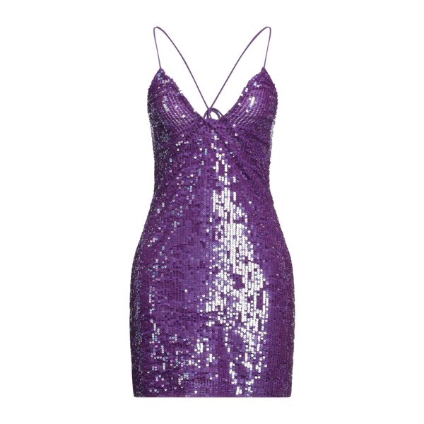 【送料無料】 パロッシュ レディース ワンピース トップス Mini dresses Purple｜asty