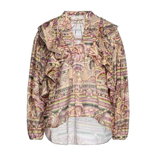 【送料無料】 チュフィ レディース Tシャツ トップス Tops Beige