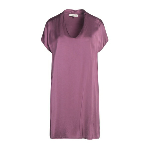 【送料無料】 マニラグレース レディース ワンピース トップス Mini dresses Purple