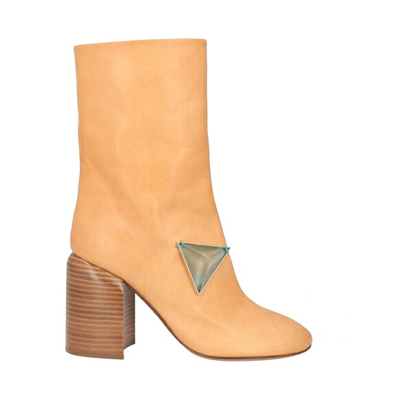 【送料無料】 ジル・サンダー レディース ブーツ シューズ Ankle boots Beige