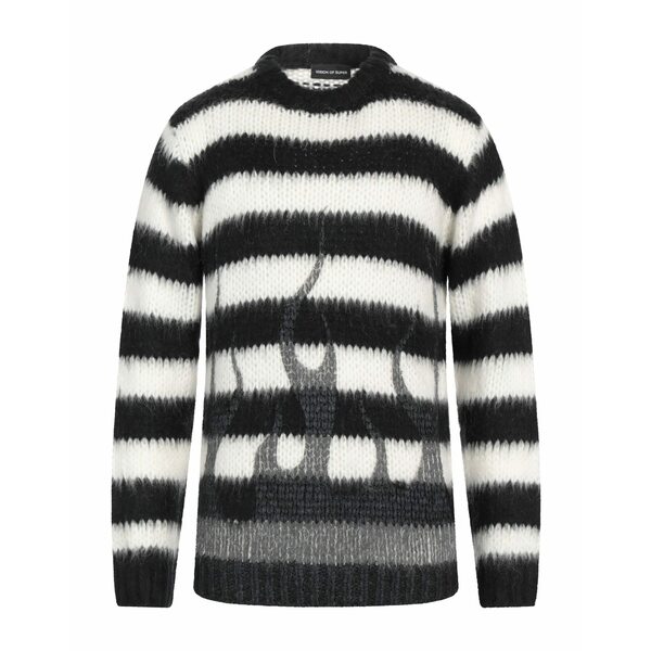 【送料無料】 ヴィジョン・オブ・スーパー メンズ ニット&セーター アウター Sweaters Black
