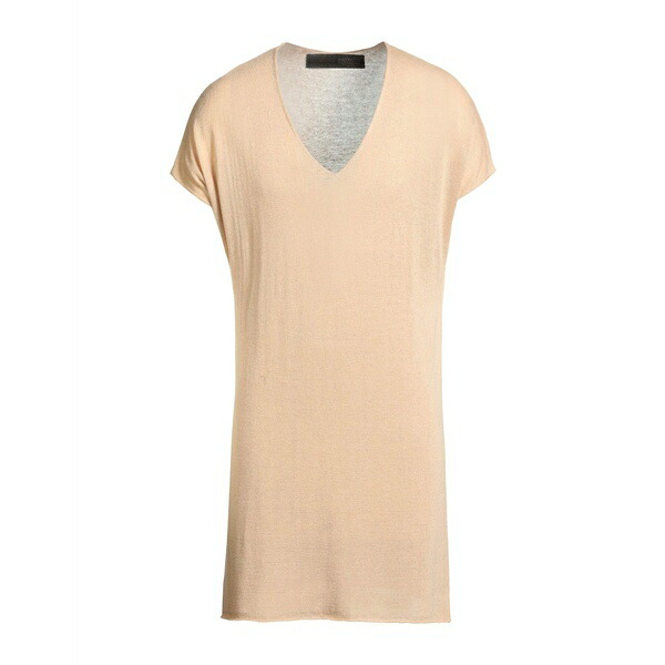 【貨物輸送無料】 メッサジェリエ メンズ 編み物\u0026プルオーバー アウター Sweaters Beige
