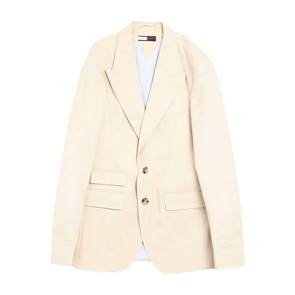 【送料無料】 トミー ヒルフィガー メンズ ジャケット＆ブルゾン アウター Blazers Beige