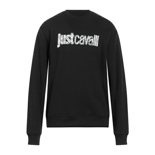 【送料無料】 ロベルトカヴァリ メンズ パーカー・スウェットシャツ アウター Sweatshirts Black 23,214円