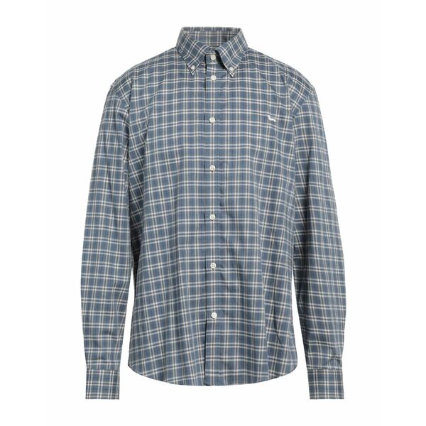 【送料無料】 ハーモント & ブレイン メンズ シャツ トップス Shirts Blue 17,626円