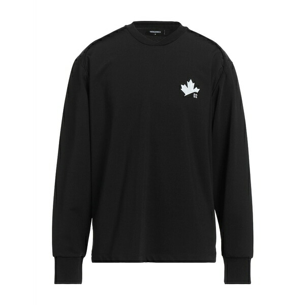 【送料無料】 ディースクエアード メンズ Tシャツ トップス T-shirts Black
