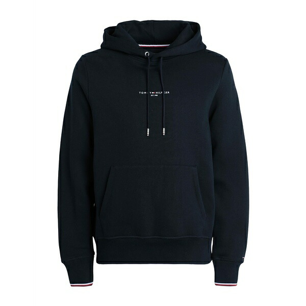 【送料無料】 トミー ヒルフィガー メンズ パーカー・スウェットシャツ アウター Sweatshirts Blue