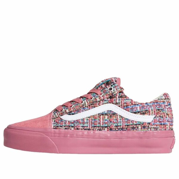 Vans バンズ メンズ スニーカー  【Vans Premium Old Skool LX \u0027Tweed Mauvewood\u0027 VN000D9VZRY】  大きさ US_5.5(23.5糎)