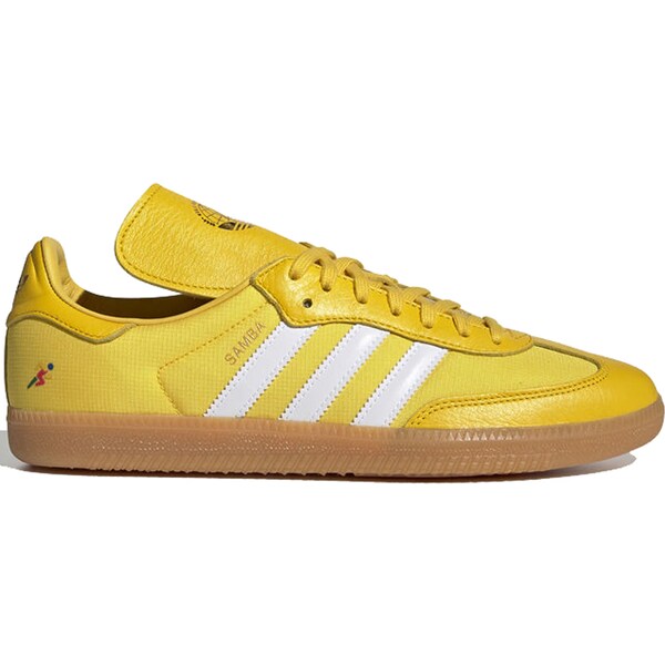 adidas アディダス メンズ スニーカー 【adidas Samba OG Oyster Holdings Yellow】 サイズ US_9.5(27.5cm) Equipment Yellow/Cloud White/Gold Metallic|asty
