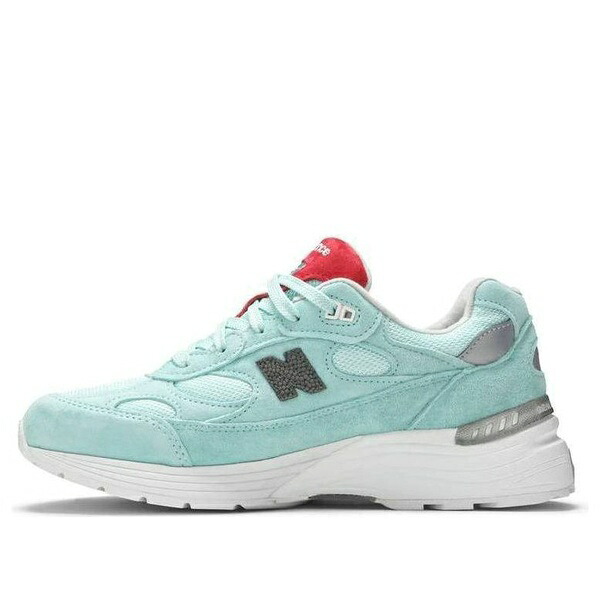 New Balance ニュー平衡にする メンズ スニーカー  【New Balance x Kith 992 Made インチ USA \u0027Kithmas Collection - Light Reef\u0027 M992KL】  大きさ US_8(26.0糎)