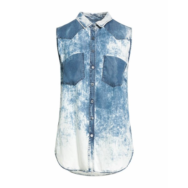 【送料無料】 ヤコブ コーエン レディース シャツ トップス Denim shirts Blue