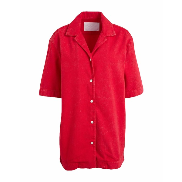 【送料無料】 コス レディース シャツ トップス Denim shirts Red