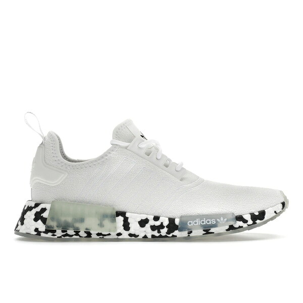 adidas アディダス メンズ スニーカー 【adidas NMD R1 White Color Splash】 サイズ US_11.5(29.5cm) Cloud White/Sonic Aqua/Cloud White｜asty