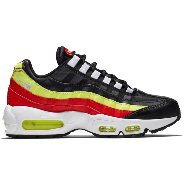 Nike ナイキ メンズ スニーカー 【Nike Air Max 95 Black Neon Red】 サイズ US_10.5(28.5cm) Black/Volt/Habenero Red｜asty