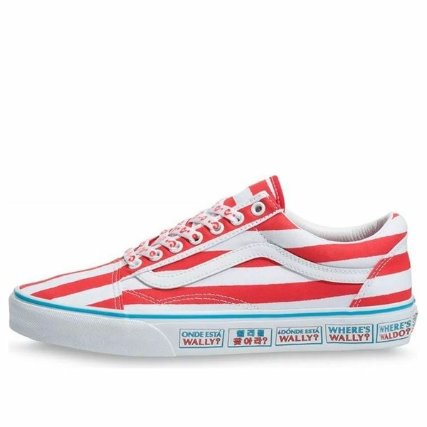 Vans バンズ メンズ スニーカー 【Vans Where's Waldo? x Old Skool 'International Stripes' VN0A3WKT3UV】 サイズ US_7(25.0cm)|asty