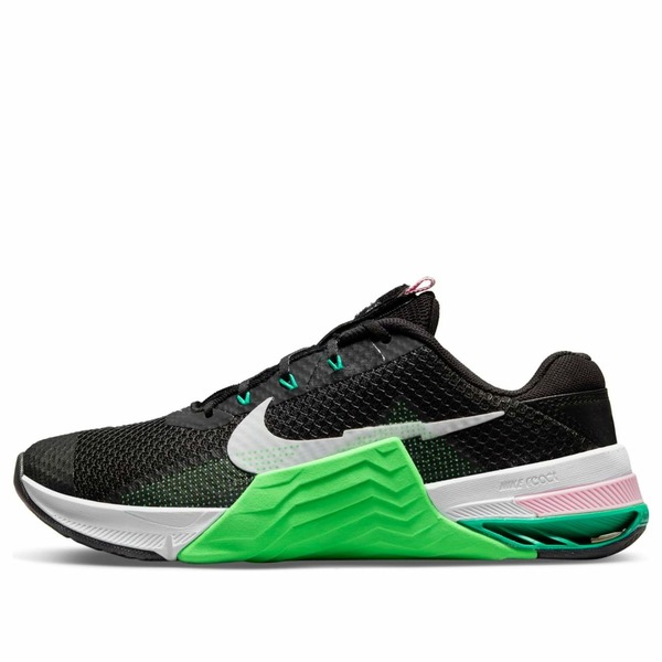 Nike ナイキ レディース スニーカー 【(WMNS) Nike Metcon 7 'Black Green Strike' CZ8280-036】 サイズ US_8.5(25.5cm)｜asty