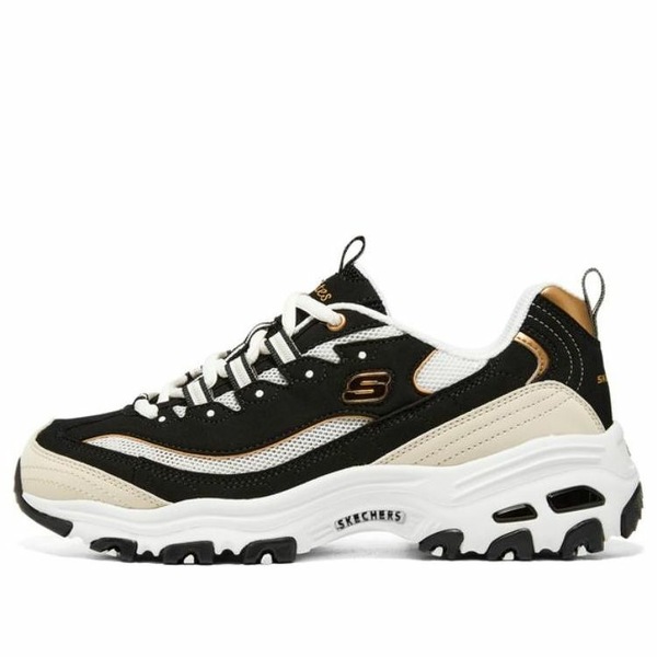 Skechers スケッチャーズ レディース スニーカー 【(WMNS) Skechers D'LITES 'Black' 896204-BKGD】 サイズ US_9(26.0cm)|asty