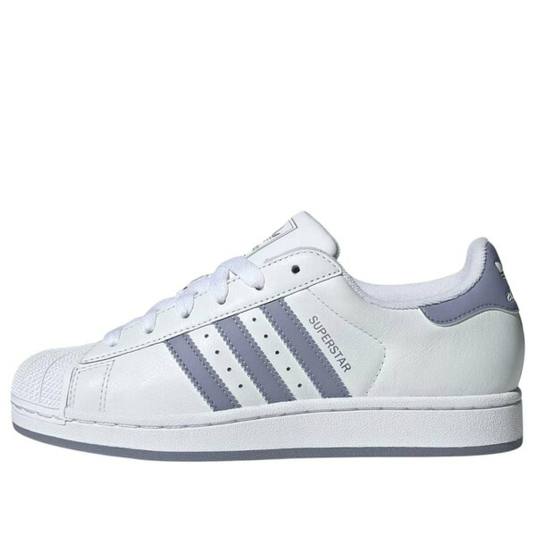 adidas アディダス レディース スニーカー 【(WMNS) adidas Superstar II 'Cloud White Purple' JS1373】 サイズ US_6.5(23.5cm)|asty