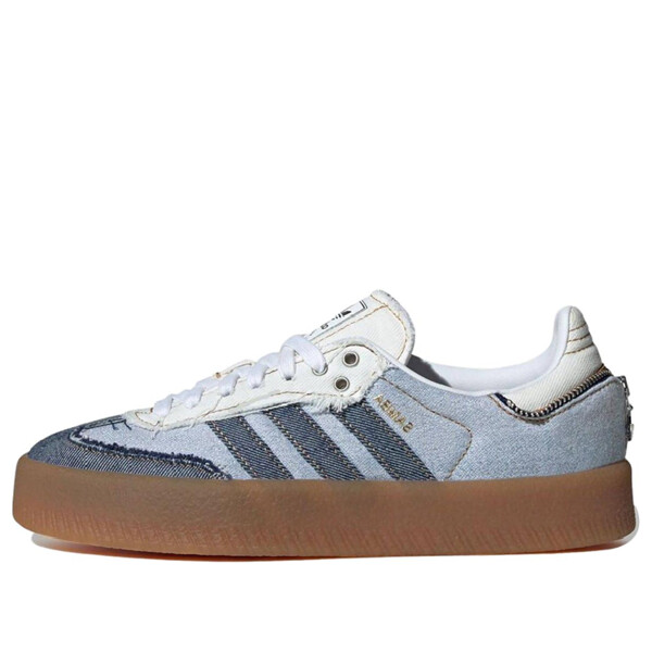 adidas アディダス レディース スニーカー 【(WMNS) adidas x ATMOS Sambae 'Stacked Denim' II0001】 サイズ US_6(23.0cm)|asty