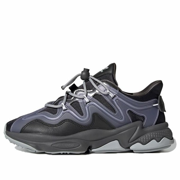 adidas アディダス レディース スニーカー 【(WMNS) adidas Ozweego Plus 'Black Dust Purple' G55588】 サイズ US_5(22.0cm)｜asty 21,456円
