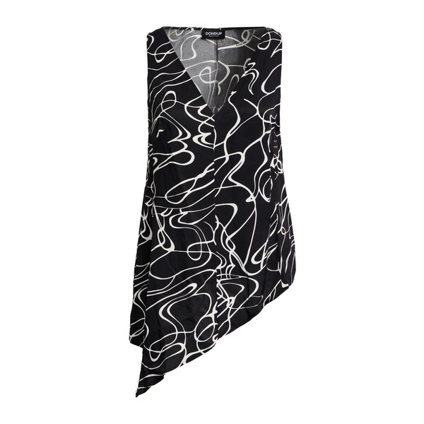 【送料無料】 ドンダップ レディース Tシャツ トップス Tops Black