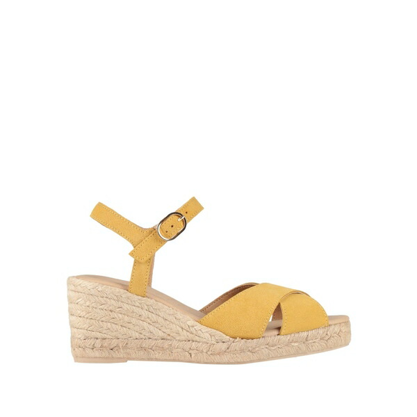 【送料無料】 ジェオックス レディース サンダル シューズ Espadrilles Yellow