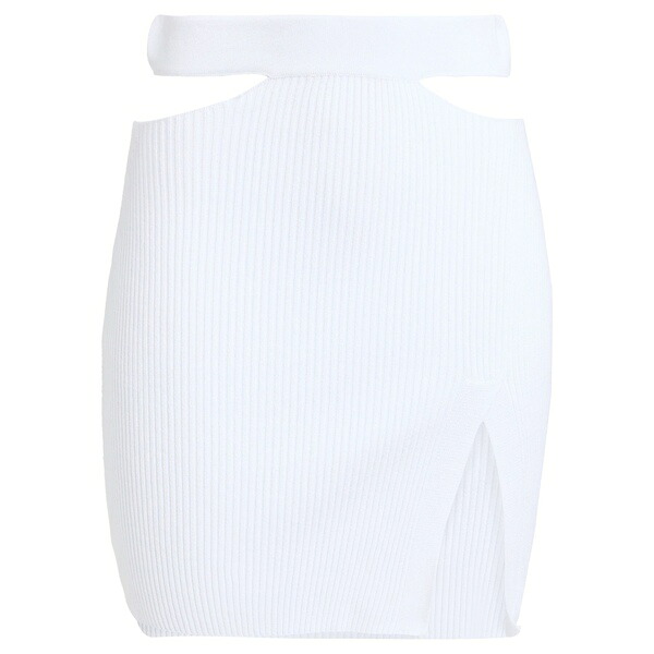 【送料無料】 コンタット レディース スカート ボトムス Mini skirts White